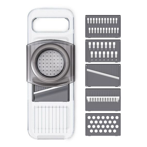 GADGET DI GADGET DI GADGET DI GADGET MULTIFONDE SLICKER GADGET GRATLE, Colore: sei coltelli Grigio