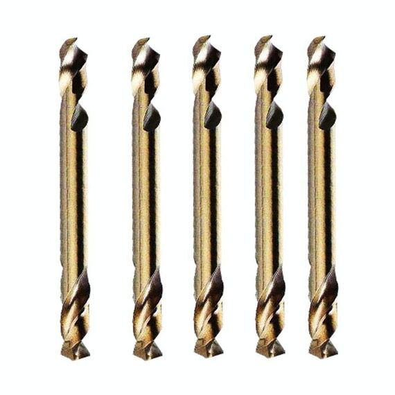 10 pz M35 contenente cobalto-contenente torsione con trapano in acciaio ad alta velocità doppia testa di acciaio piastra di espansione del foro di espansione, modello: doppia testa 3.0mm