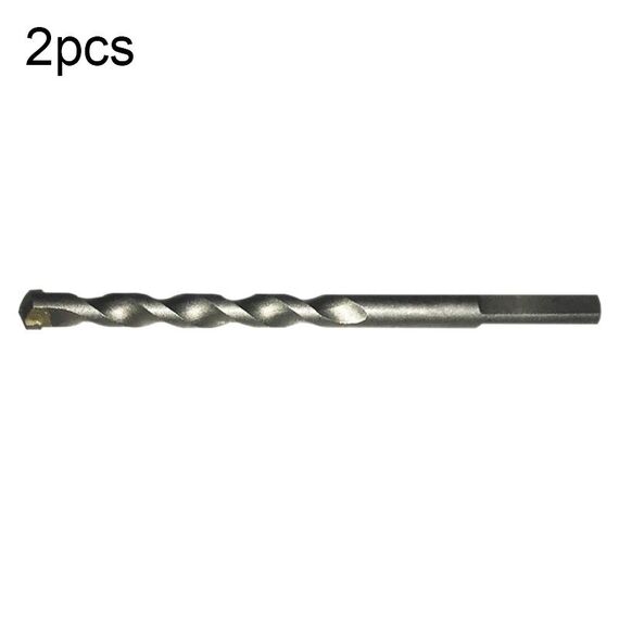 10 PCS Hand Electric Drill Drill Drill Drill Mescolo a parete Suolo Cemento da parete Punta da parete Bit, Modello: 8x114mm Maniglia a triangolo