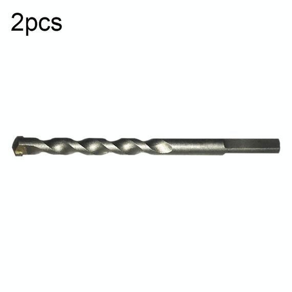 10 PCS Hand Electric Drill Drill Drill Drill Mescolo a parete Suolo Cemento Parete da parete Punta da parete, modello: 10.5x110mm Maniglia triangolare