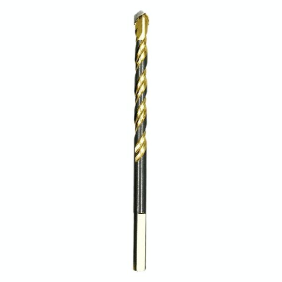 6 Pz 6mm King Placcato King Puncio in porcellana Brick Glass Brick Drill Punta Punta Twist Triangle Drill