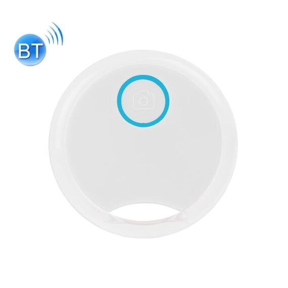 2 PCS S8 Round Bluetooth Anti-Lost Device Device Tasto Deposito bagagli Dispositivo di tracciamento a due vie (bianco)