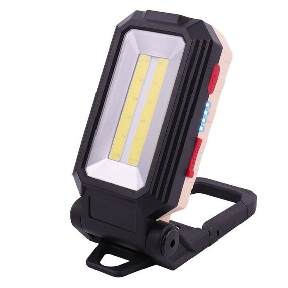 W559 2 Cob + T6 Glare Auto Ispezione Lampada da lavoro USB LED Pieghevole Lampada da campeggio pieghevole con gancio + magnete
