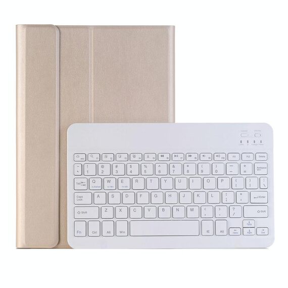 AW11 TPU agnello staccabile a AW11 TPU ultra-sottile TPU Bluetooth Tastiera in pelle con supporto per Huawei Matepad 11 2021 (oro)