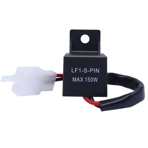 Moto 2pin con relè di tenuta del filo RELAY LED Light Control Segnale di direzione