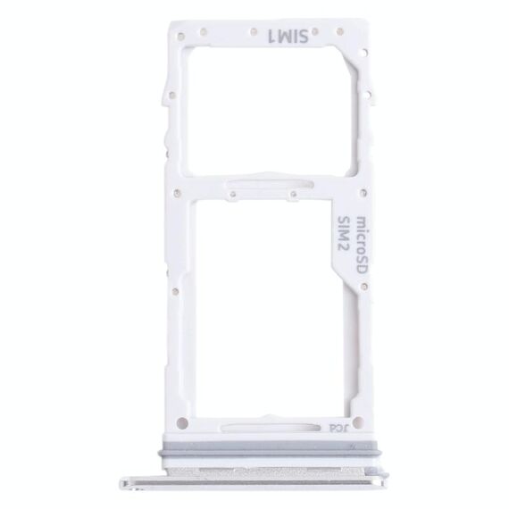 Per Samsung Galaxy S10 Lite SM-G770 Vassoio per scheda SIM + Vassoio per scheda SIM / Vassoio per scheda Micro SD (Argento)