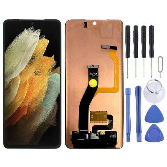 Schermo LCD e digitalizzatore Assemblaggio completo per Samsung Galaxy S21 Ultra SM-G998 (versione 5G)