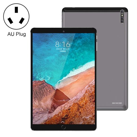 PC PC della tavoletta della telefonata P30 3G, 10,1 pollici, 2 GB + 32 GB, Android 5.1 MTK6592 Octa-Core Brame Cortex A7 1.4 GHz, supporto WiFi / Bluetooth / GPS, Plug AU (grigio)