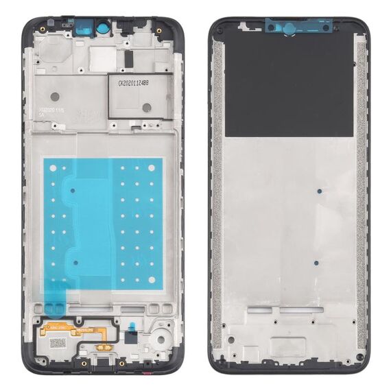 Piastra di lunetto del telaio LCD dell'alloggiamento anteriore per Motorola Moto E7