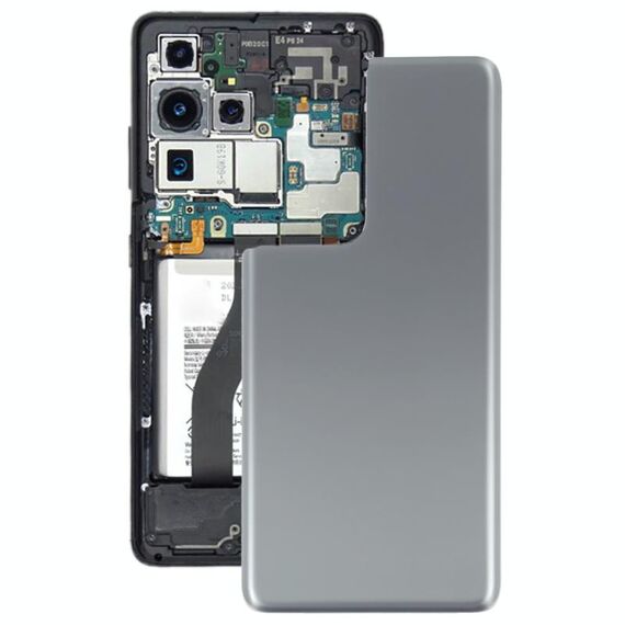Cover posteriore batteria per Samsung Galaxy S21 Ultra 5G (grigio)