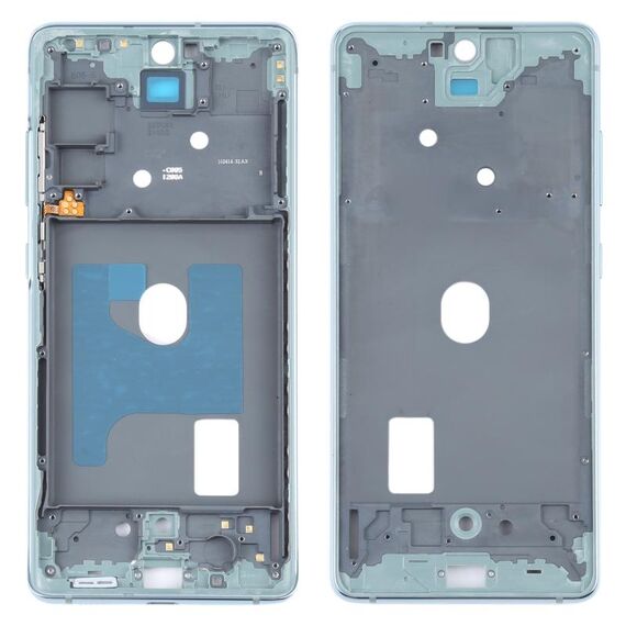 Per Samsung Galaxy S20 FE Cornice con cornice centrale con accessori (blu)