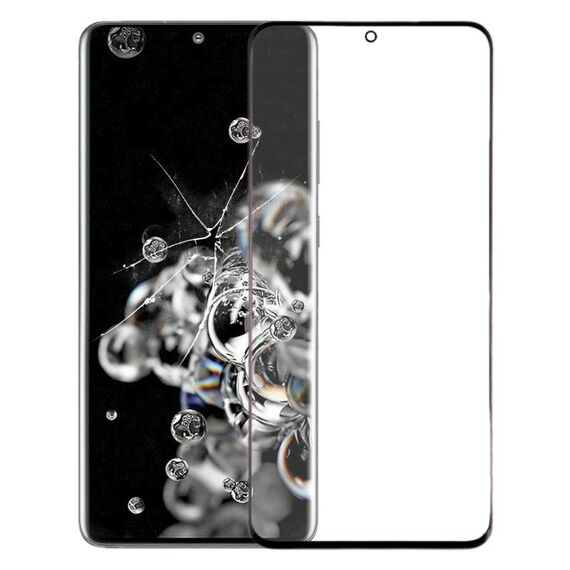Per Samsung Galaxy Note20 Lente in vetro esterno per schermo frontale ultra con adesivo otticamente trasparente OCA