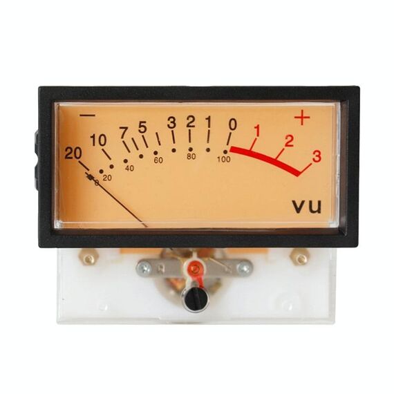 TN-73 ad alta precisione VU meter DB potenza di scarica piatto Metro Metro Power Mixer