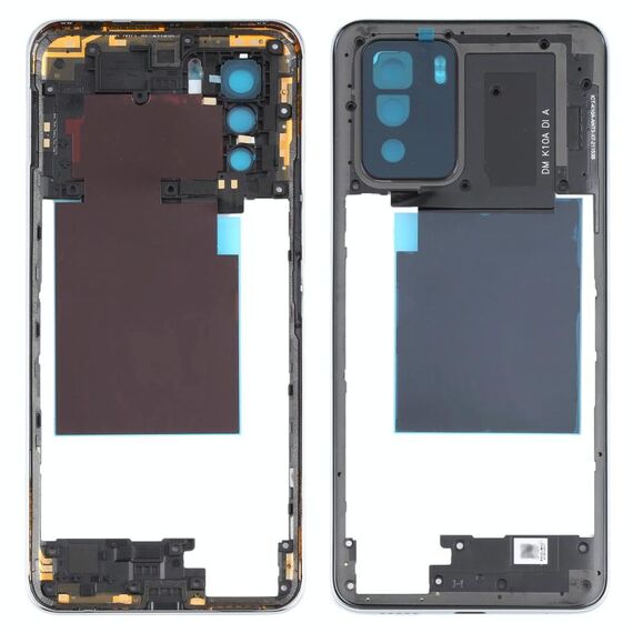 Middle Frame Bezel Plate for Xiaomi Redmi Note 10 Pro 5G (White)