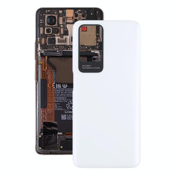 Coperchio posteriore della batteria originale per Xiaomi Redmi 10 / Redmi 10 Prime / Redmi Nota 11 4G / Redmi 10 2022 (bianco)