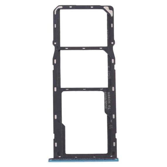 Per OPPO Realme 6i / Realme Narzo 10 Vassoio per schede SIM + Vassoio per schede SIM + Vassoio per schede Micro SD (verde)