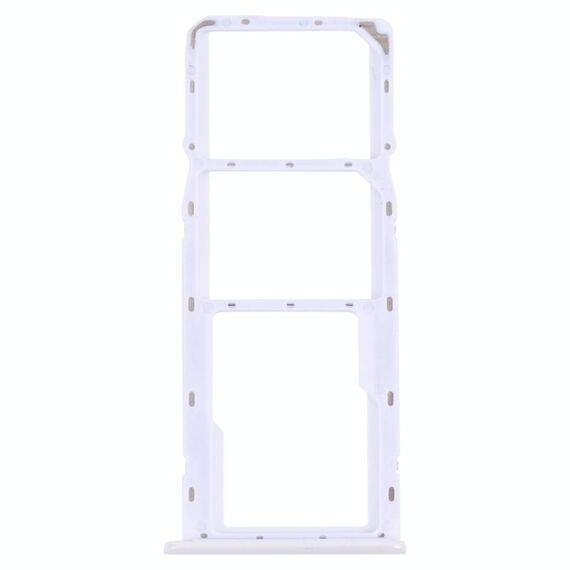 Per OPPO Realme 6 Vassoio per schede SIM + Vassoio per schede SIM + Vassoio per schede Micro SD (bianco)