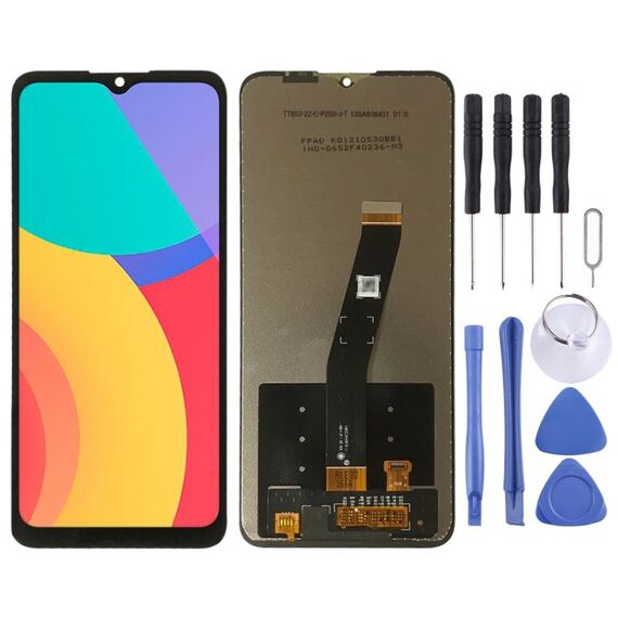 Schermo LCD OEM per Alcatel 1S 2021 / 3L 6025 6025H 6056 con digitalizzatore assemblaggio completo (nero)