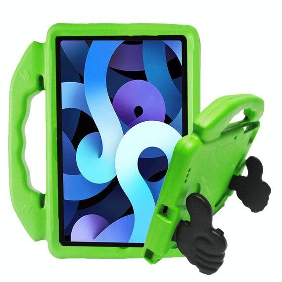 Per Lenovo Tab M10 FHD Plus 2nd Gen TB-X606F Materiale EVA Materiale per bambini Anti Anti Caduta copertura protettiva con staffa di pollice (verde)