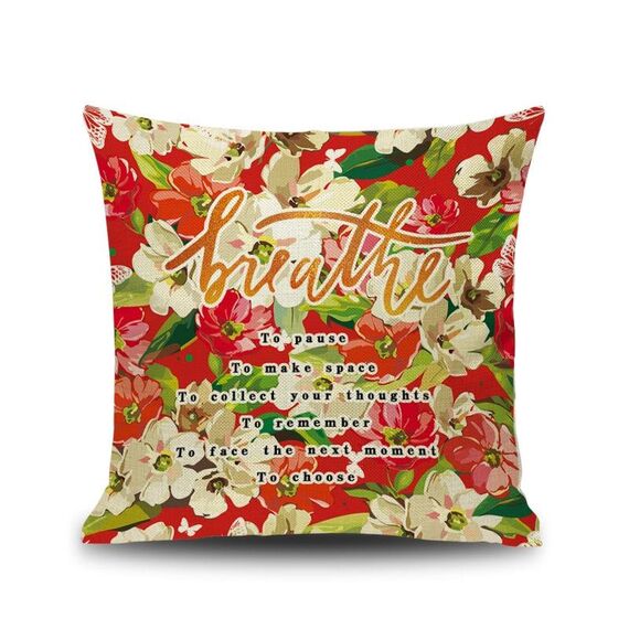 2 Pz Amore coppia Valentine Day Regalo Regalo Lino Federa Auto Divano Cuscino, Senza cuscino nucleo, Dimensioni: 45x45cm (R-PQL006)