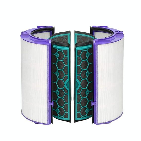 Accessori per filtro purificatore d'aria per Dyson TP04 / DP04 / HP04, Specifica: 1 Set Filtro + 1 Set Carbon Attivato