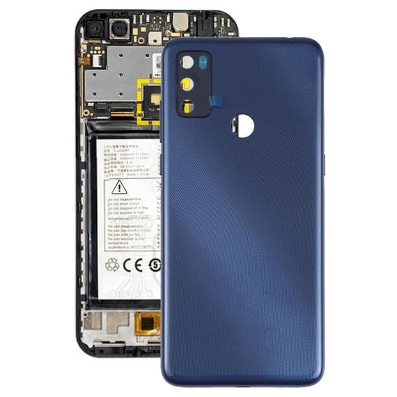 Per Alcatel 1S (2021) 6025 Coperchio posteriore della batteria (blu)