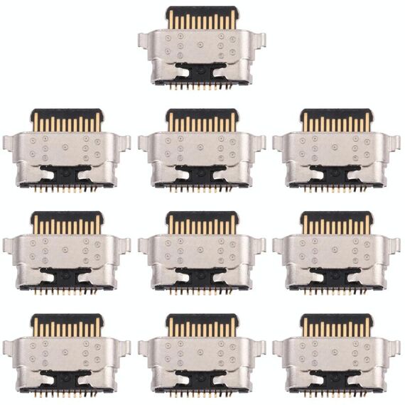 10 PC Connettore della porta di ricarica per Motorola Moto G8 XT2045-1