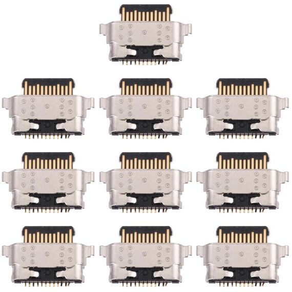 Connettore per porta di ricarica 10 PC per Motorola Moto G9 Plus XT2087-1