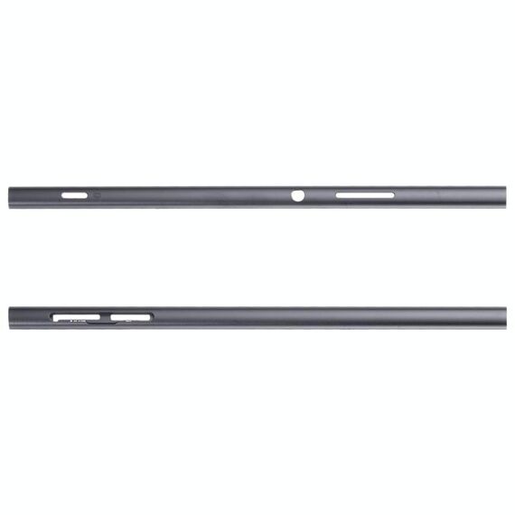1 paio di metallo laterale laterale laterale per Sony Xperia Xa2 Ultra (nero)