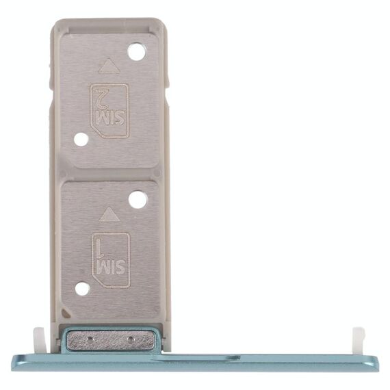 Vassoio della scheda SIM + vassoio della scheda SIM per Sony Xperia Xa2 Plus (verde)