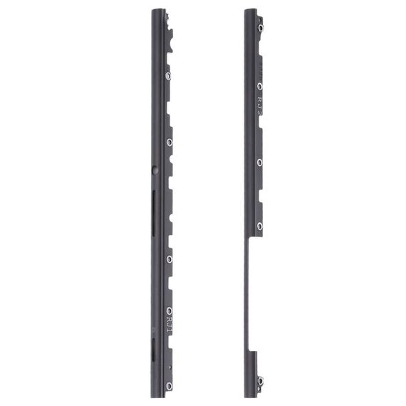 1 paio laterale laterale laterale per Sony Xperia C5 Ultra (nero)