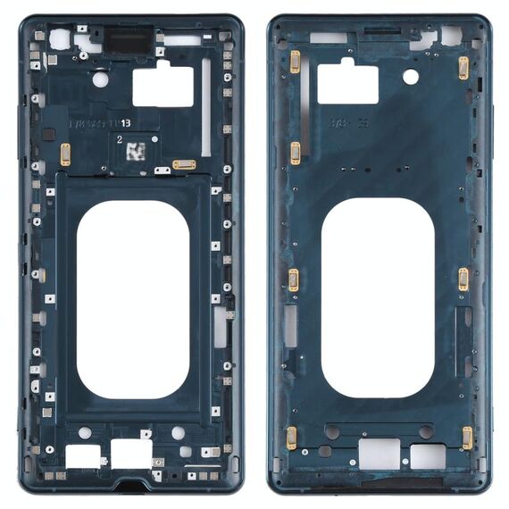 Piatto di lunetto del telaio medio per Sony Xperia XZ3 (blu)