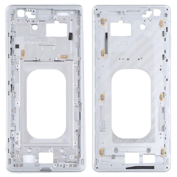 Piatto di cornice medio telaio per Sony Xperia XZ3 (argento)
