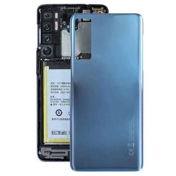 Coperchio posteriore della batteria originale per TCL 20L / 20 Lite T774H, T774B (blu)