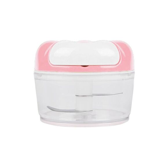 2 Pz Mini Gomentali Manuale Aglio Masher, Dimensioni: Piccolo (Rosa)