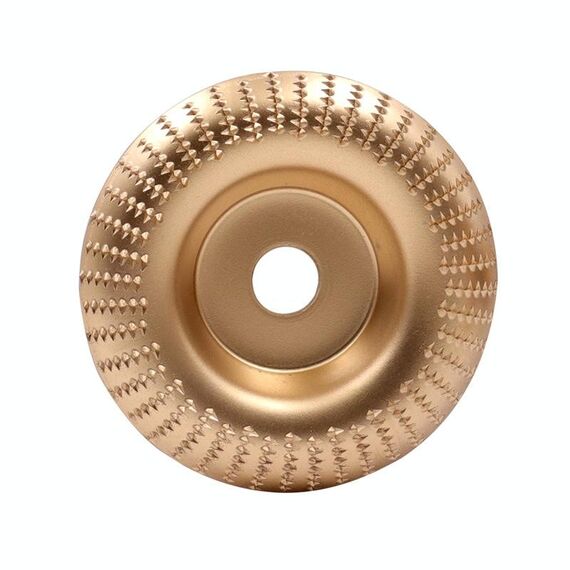 Woodworking Sanding Plastic Stab Discs Hard Round Grinding Wheels For Angle Grinders, Specification: 100mm Rose Gold Curved