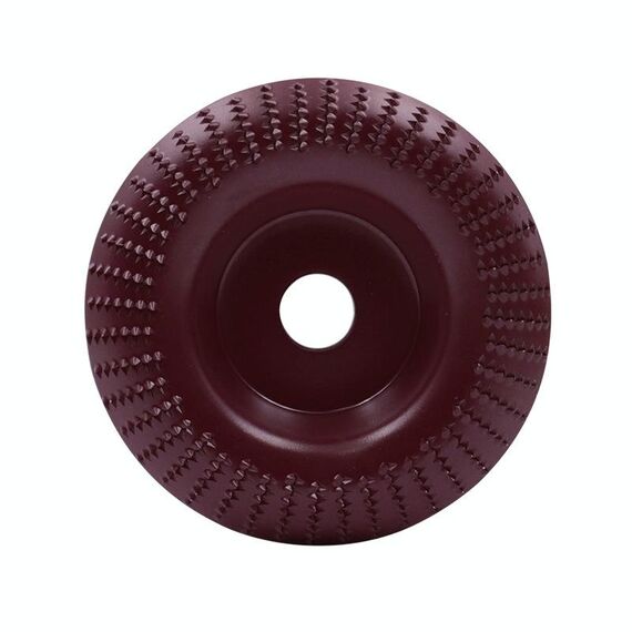Woodworking Sanding Plastic Stab Discs Hard Round Grinding Wheels For Angle Grinders, Specification: 100mm Wine Red Curved