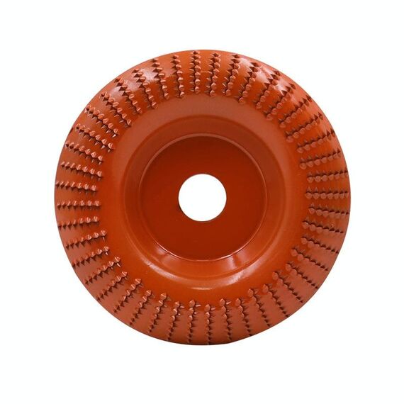 Woodworking Sanding Plastic Stab Discs Hard Round Grinding Wheels For Angle Grinders, Specification: 100mm Orange Curved