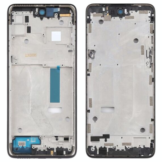 Piastra di lunetto del telaio LCD dell'alloggiamento anteriore originale per Motorola Moto G 5G (viola)