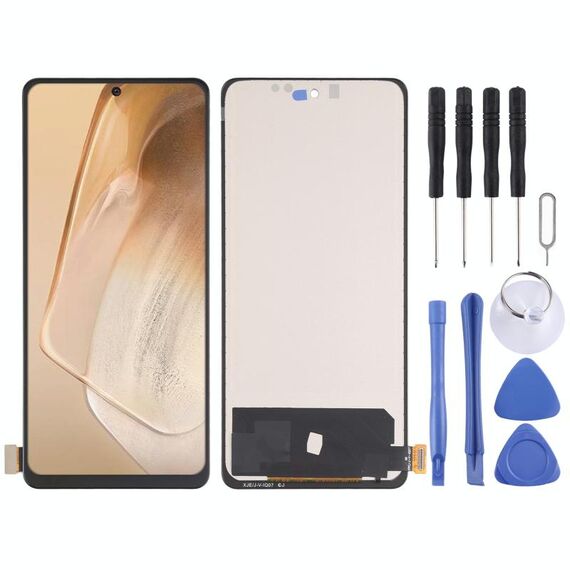 Schermo LCD in materiale TFT e assemblaggio completo del digitalizzatore (non supporta l'identificazione delle impronte digitali) per vivo iQOO 7 (India) / iQOO Neo5 V2055A