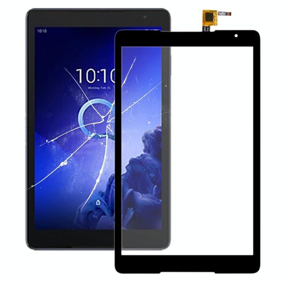 Per Alcatel 3T 10 2019 8088L 8088Q 8088X Touch Panel (Nero)
