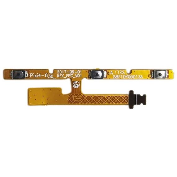 Pulsante di accensione e pulsante del volume Cavo flessibile per Alcatel One Touch PIXI 4 OT-8050D OT8050 8050D