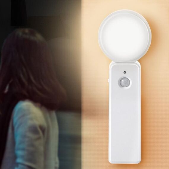 1.2W Led Intelligent Human Hey Hey Induction USB Charging Night Light, colore chiaro: Sensore Luce bianca