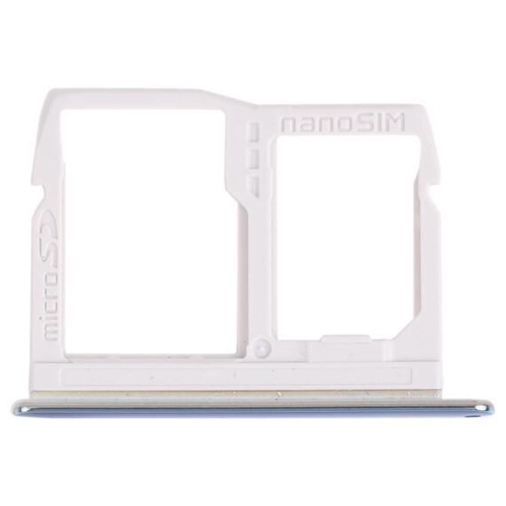 Vassoio NANO SIM SIM TRAY + MICRO SD TRAY SCHEDA PER LG STYLO 6 / K71 LMQ730HA, LM-Q730HA, LMQ730TM, LM-Q730TM (BLUE)