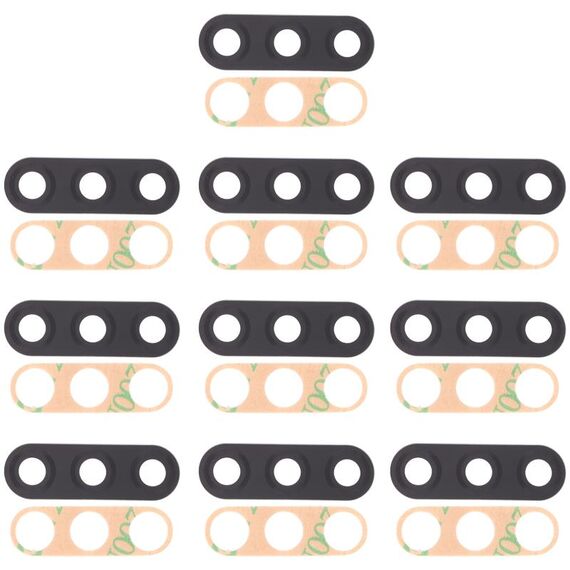 10 PCS Obiettivo per fotocamera per LG Q60 / LG K12 Prime (Brasile)