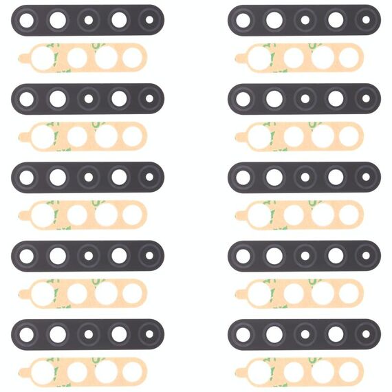 Lente per fotocamera posteriore da 10 pz per LG K61 LMQ630EAW, LM-Q630EAW, LM-Q630
