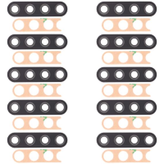 Lente per fotocamera posteriore da 10 pezzi per LG K51 / Q51 LM-Q510N K500mm