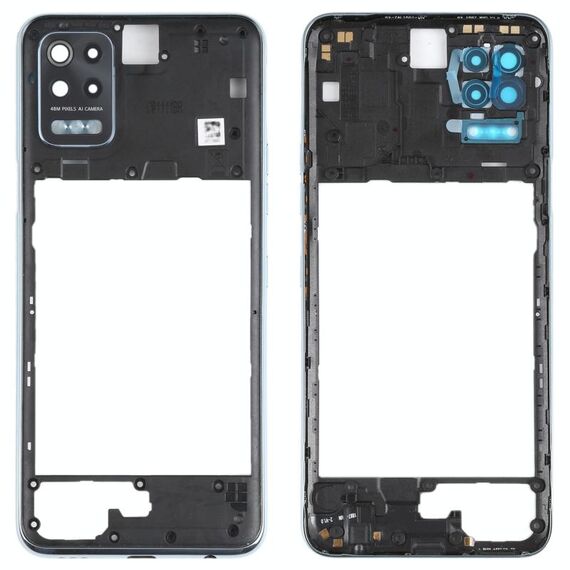 Piastra di lunetto del telaio medio per LG Q52 / K62 (verde)