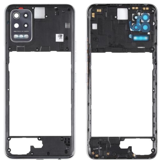 Piastra di lunetta per grafici medio per LG Q52 / K62 (argento)