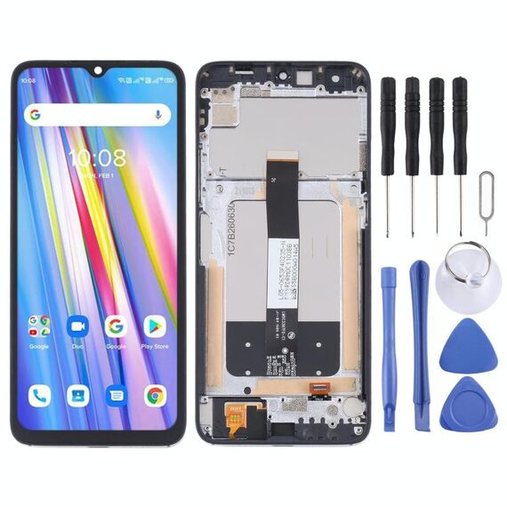 Schermo LCD originale per Umidigi A11 con digitalizzatore assemblaggio completo (nero)
